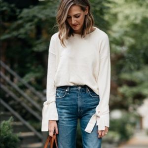Madewell Sleeve-tie Sweater